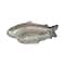 10.5" Silver Metal Fish Tray by Ashland®